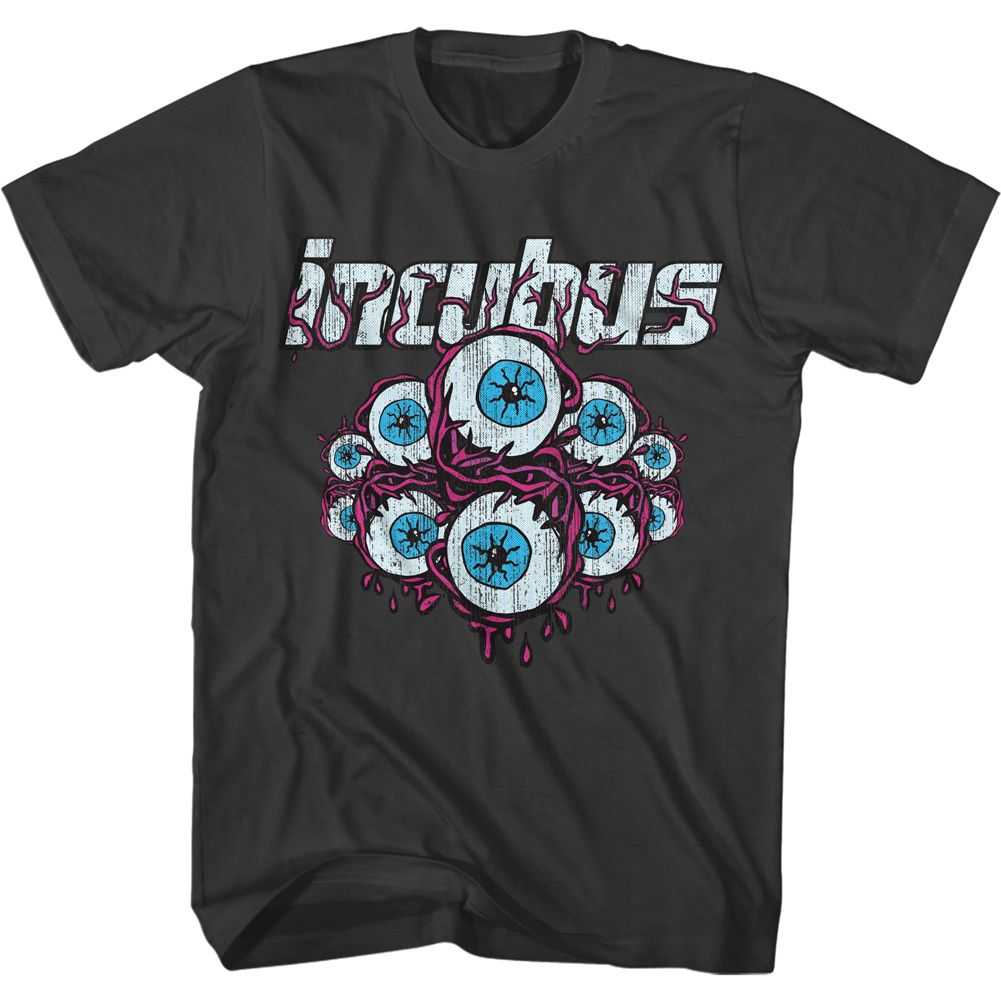 Incubus - LOGO AND EYEBALLS Adult Shirt