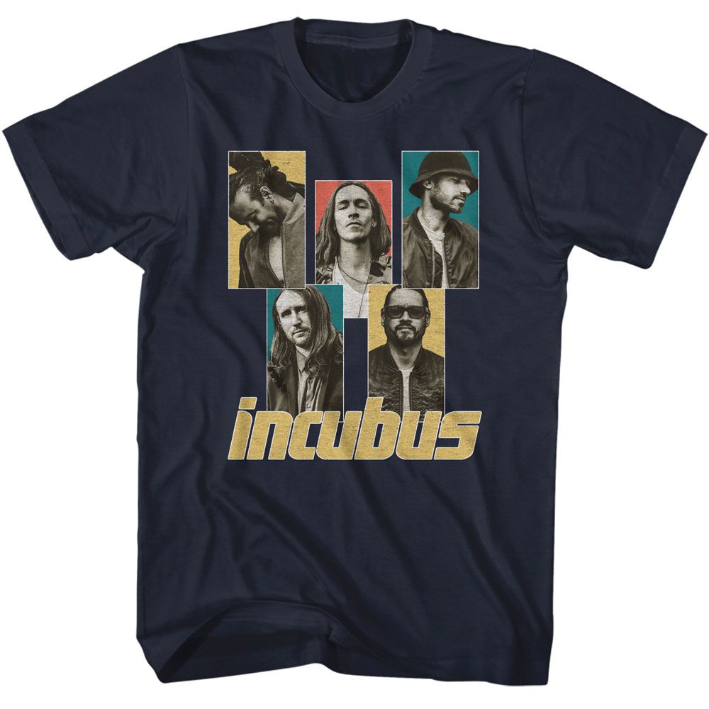 Incubus - INCUBUS BAND MEMBER BOXES Adult Shirt