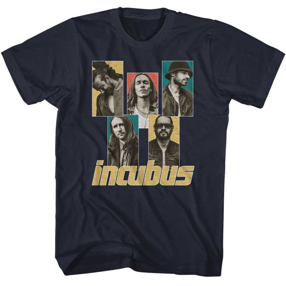 Incubus - INCUBUS BAND MEMBER BOXES Adult Shirt