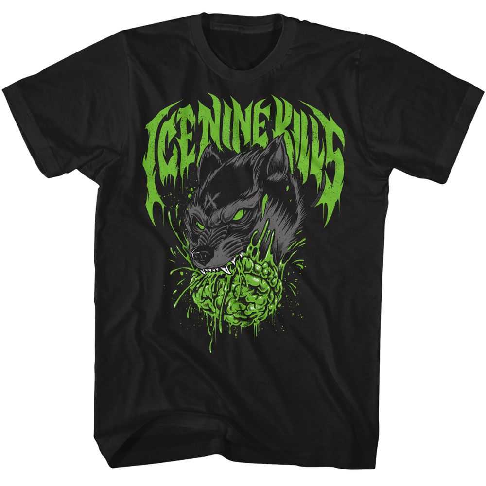 Ice Nine Kills - ICE NINE KILLS BRAIN WOLF Adult Shirt