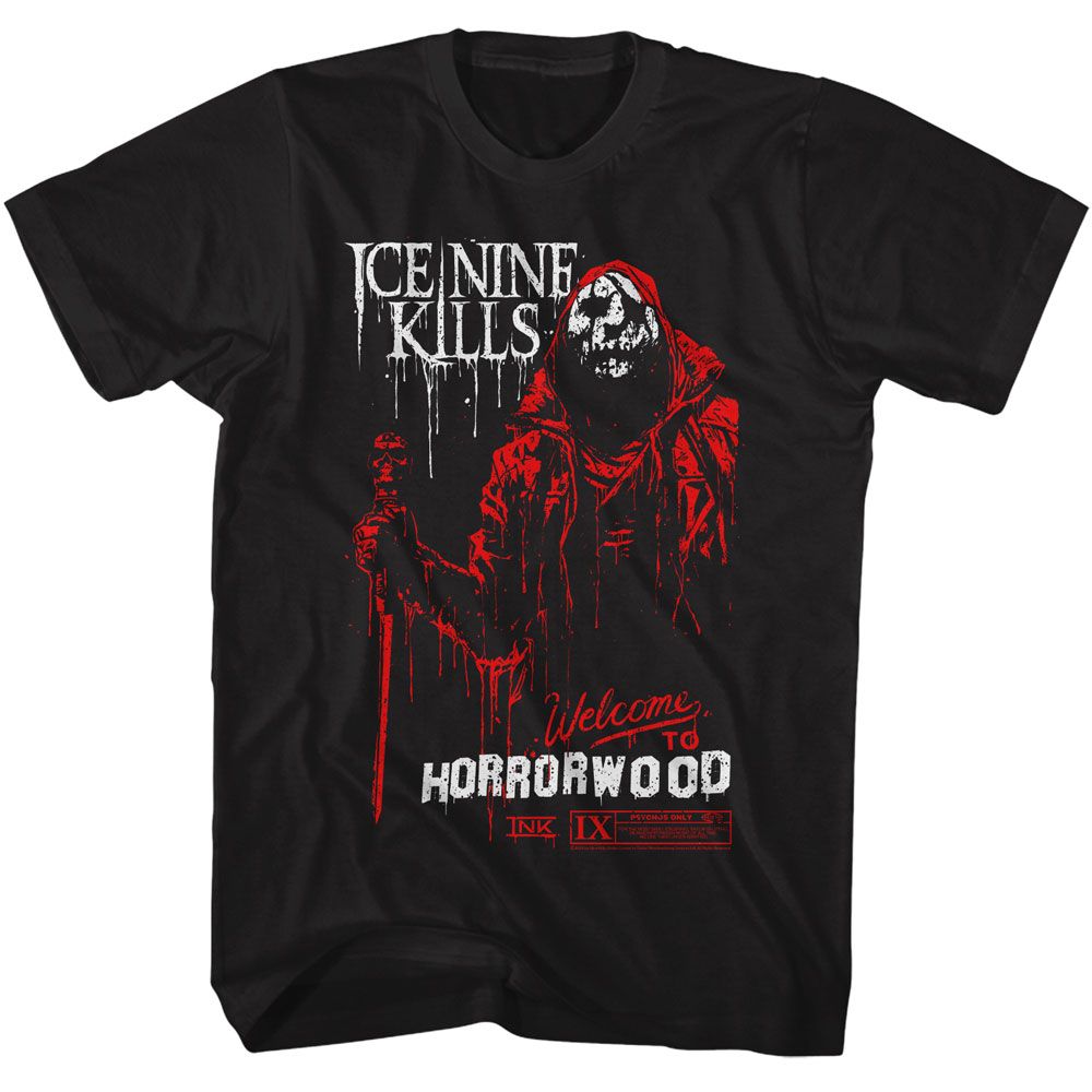 Ice Nine Kills - ICE NINE KILLS WELCOME TO HORRORWOOD Adult Shirt