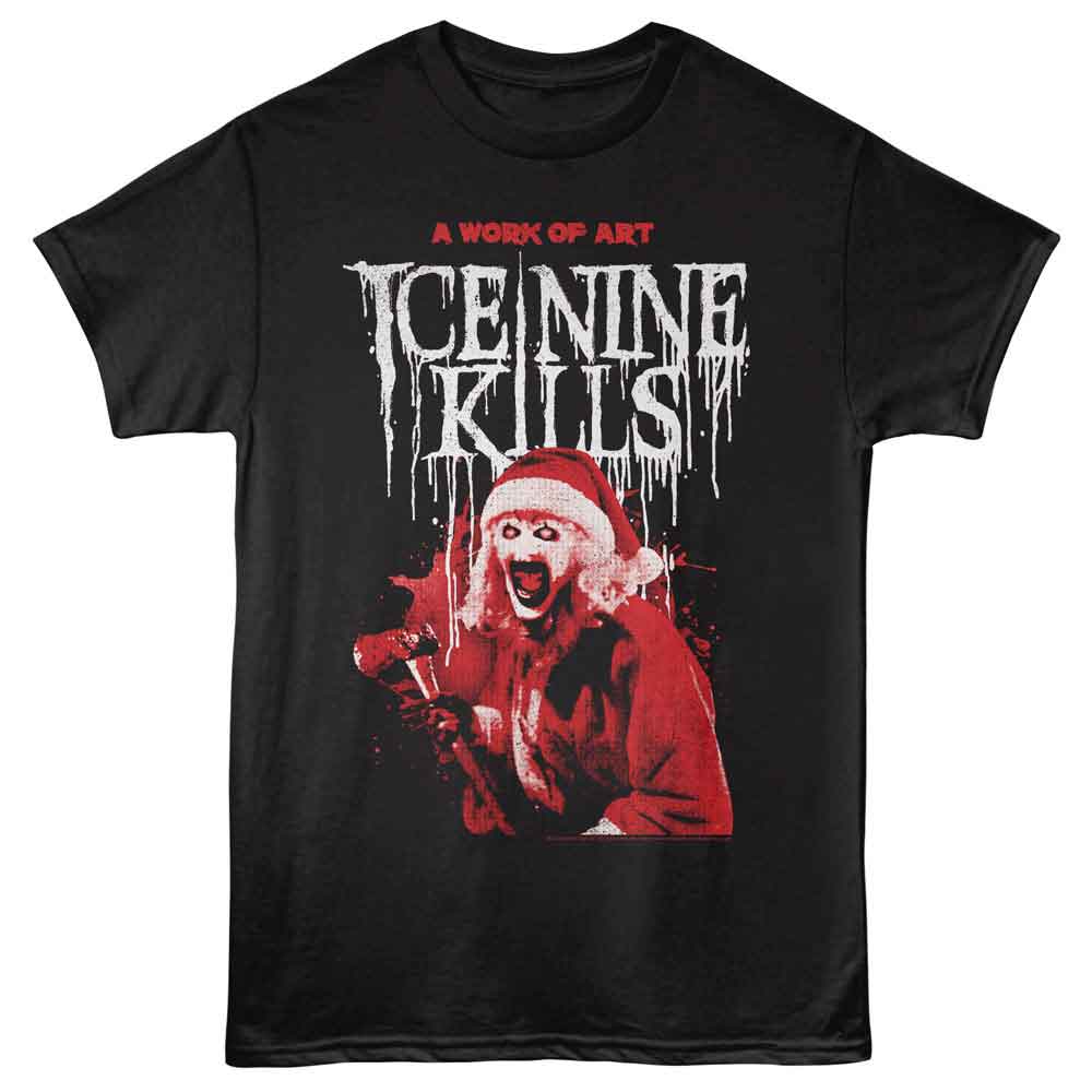 Ice Nine Kills - INK TERRIFIER CHRISTMAS AXE Adult Shirt