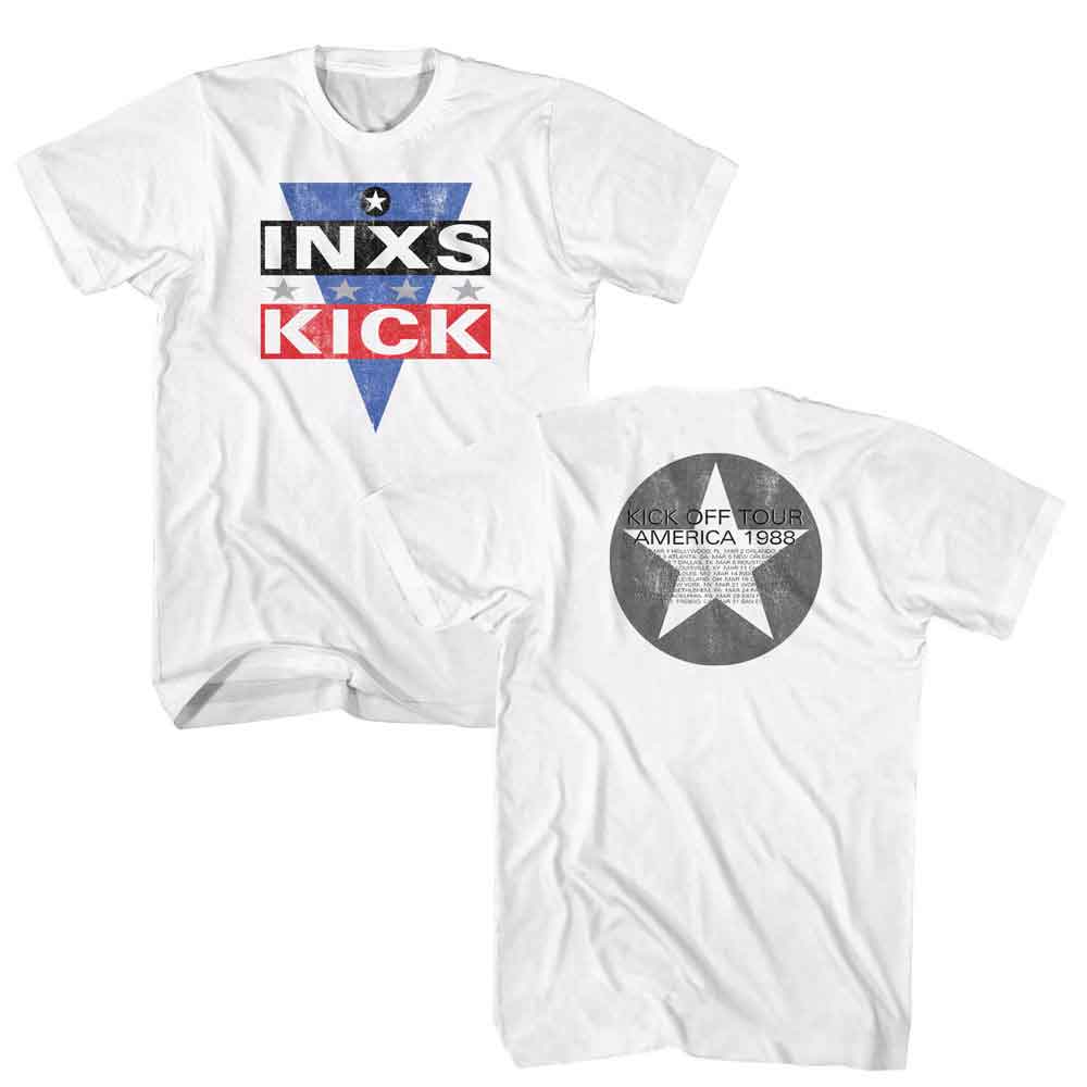 `[INXS] - INXS KICK OFF TOUR` ADULT Shirt