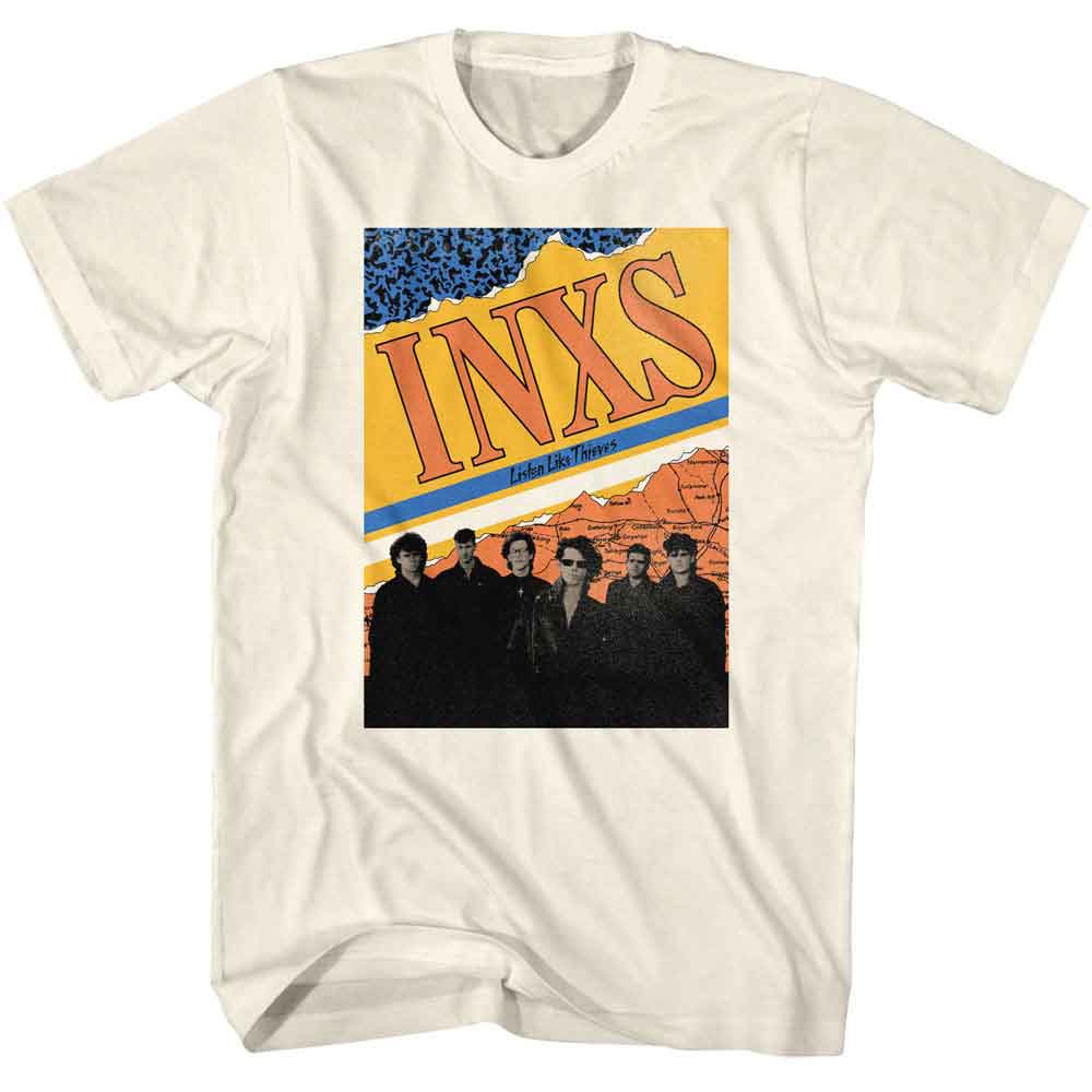 `[INXS] - INXS LISTEN LIKE THIEVES` ADULT Shirt