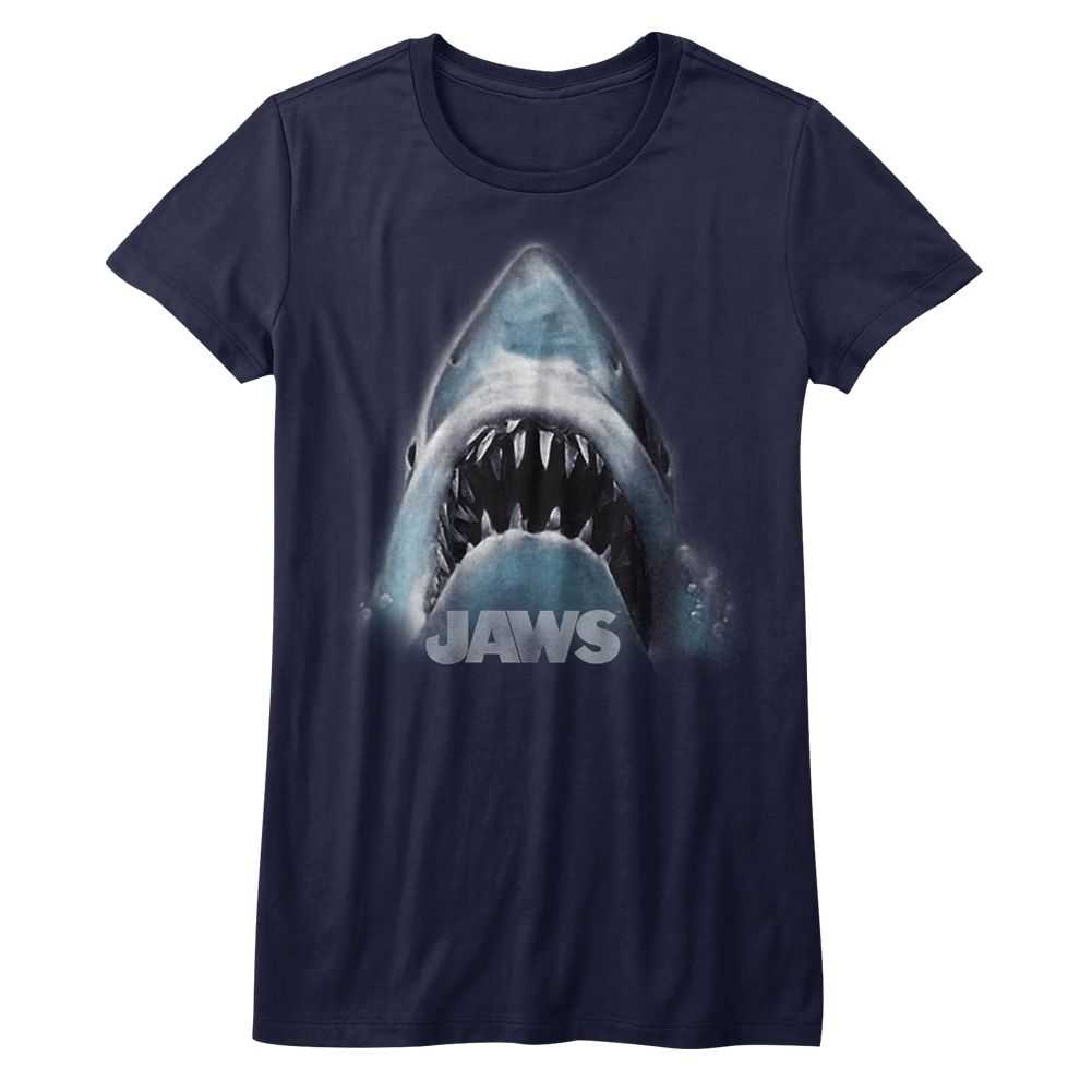 Jaws - SHARK FACE Adult Shirt