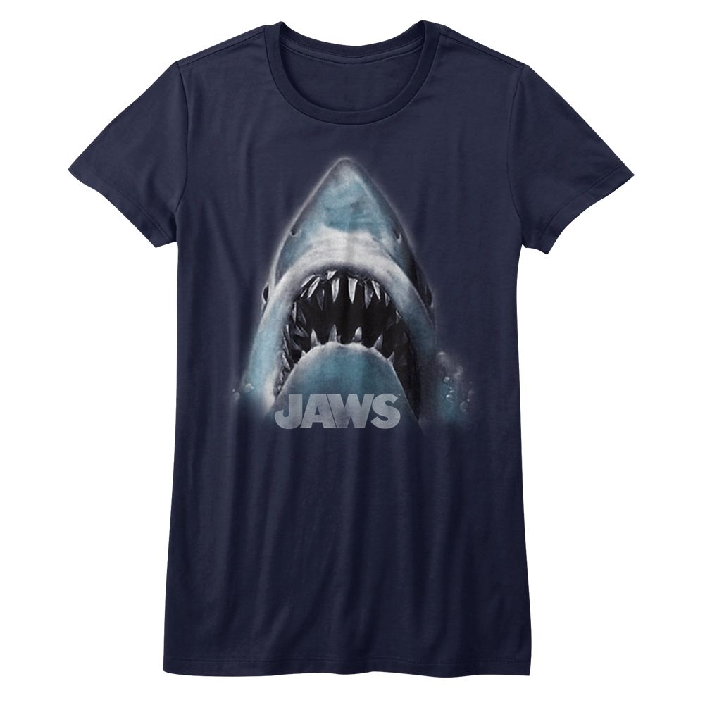 Jaws - SHARK FACE Adult Shirt