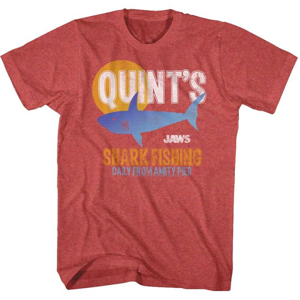 Jaws - QUINT FISH Adult Shirt