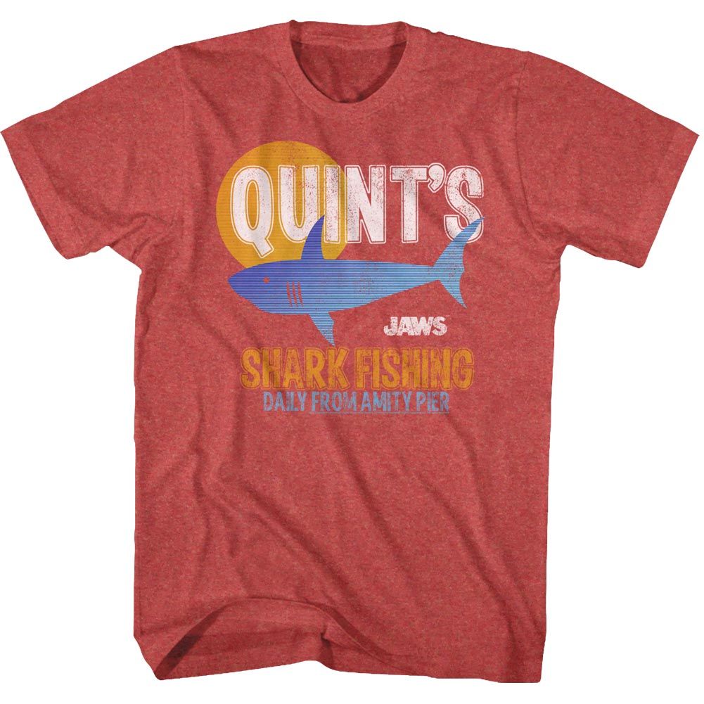 Jaws - QUINT FISH Adult Shirt
