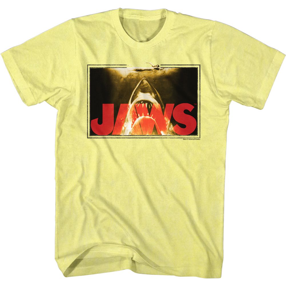 Jaws - SWIM LINES Adult Shirt