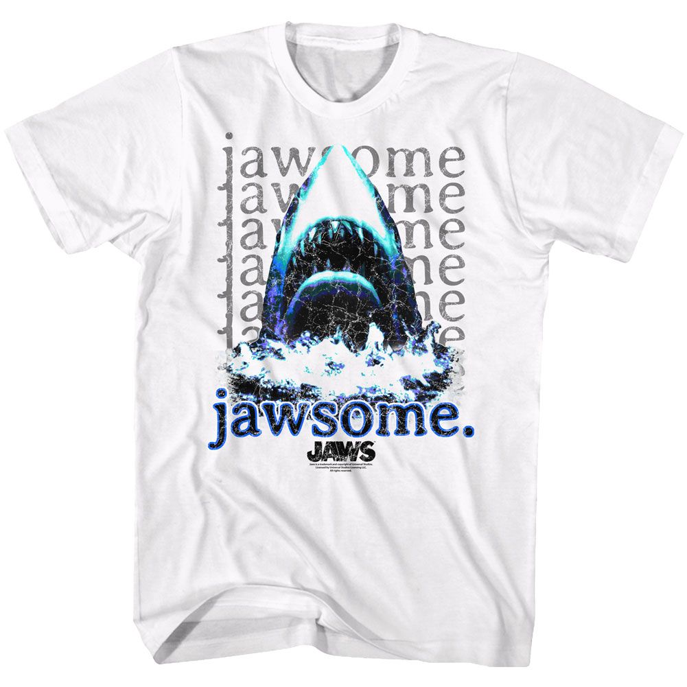 Jaws - JAWSOME REPEAT Adult Shirt