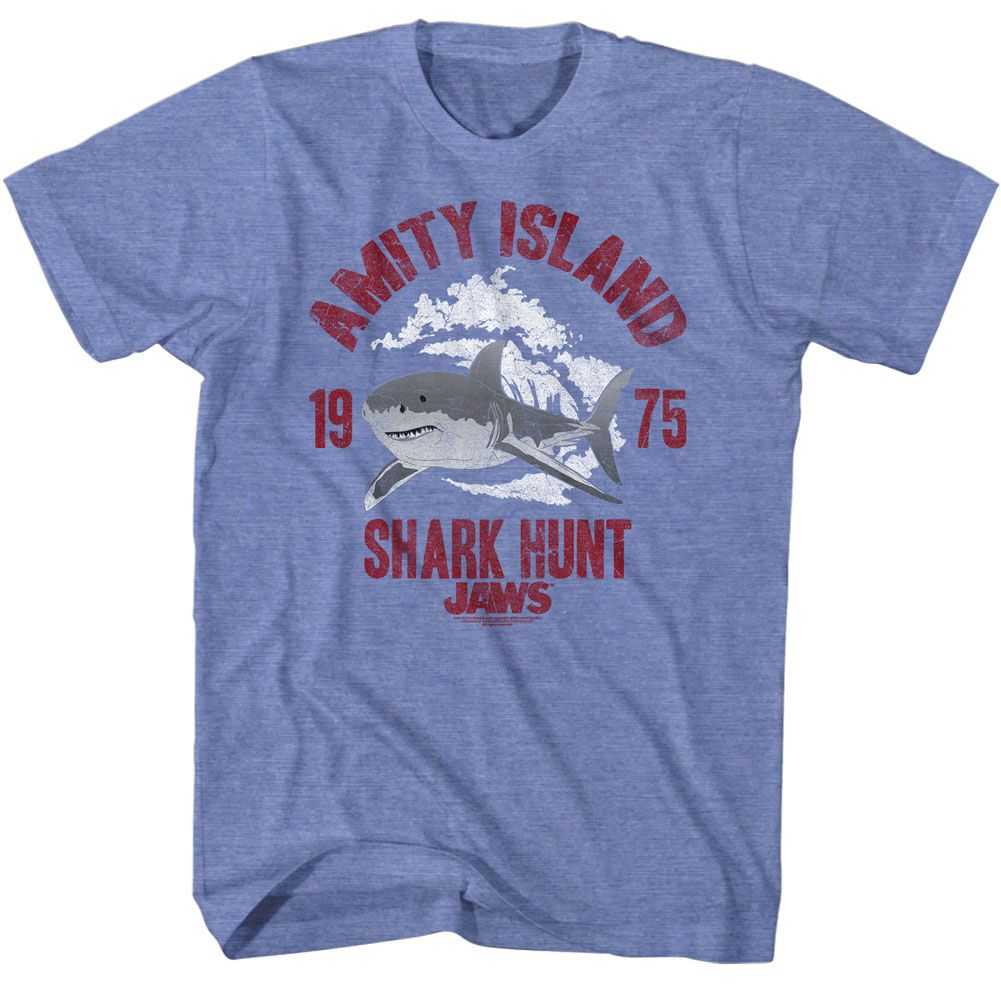 Jaws - SHARK HUNT Adult Shirt