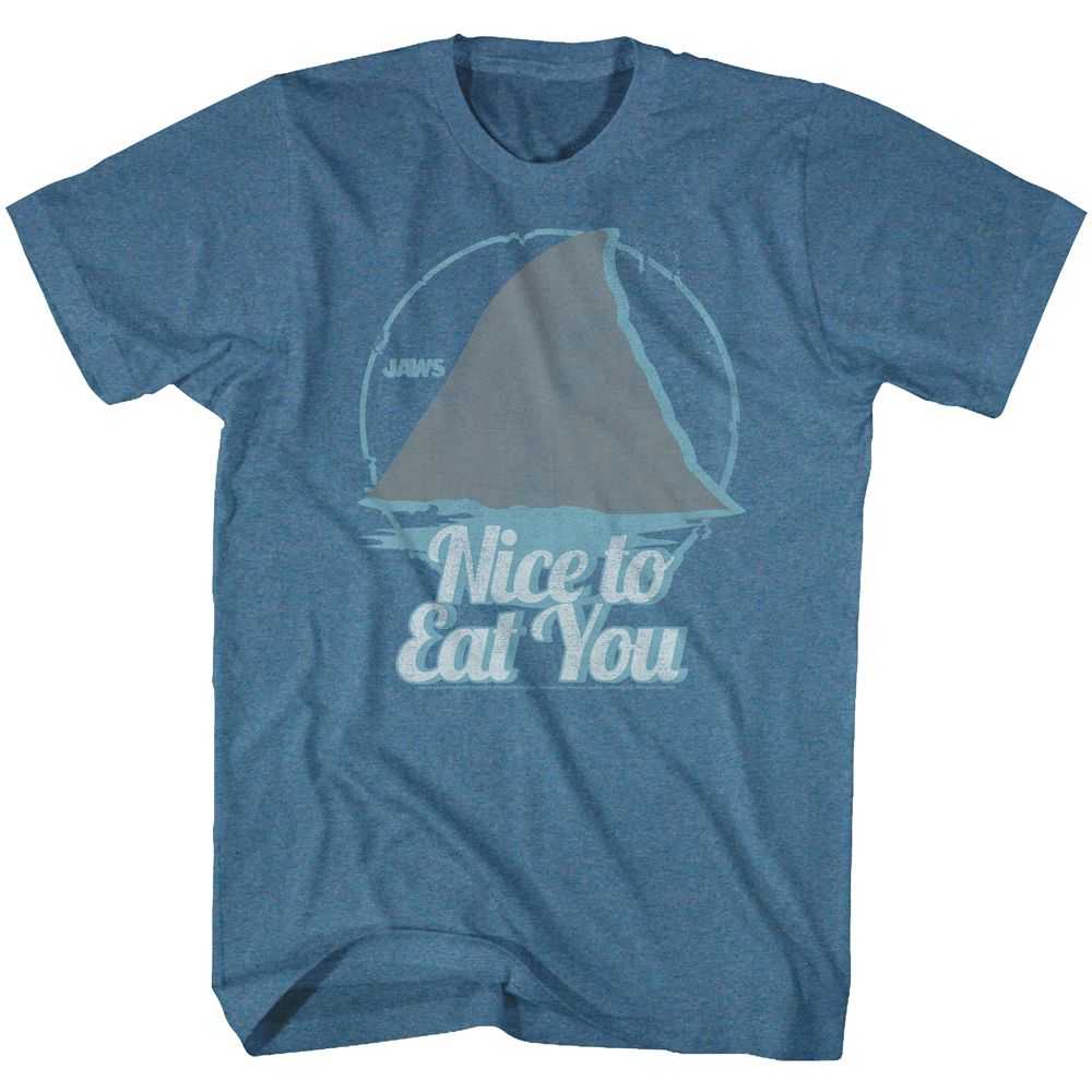 Jaws - NICE TO EAT YOU Adult Shirt