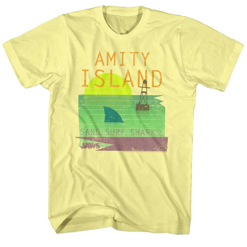 Jaws - SANDSURFSHARKS Adult Shirt