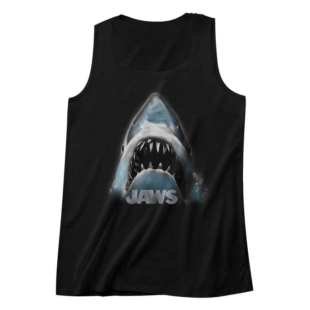 Jaws - JAWS HEAD LOGO Adult Shirt