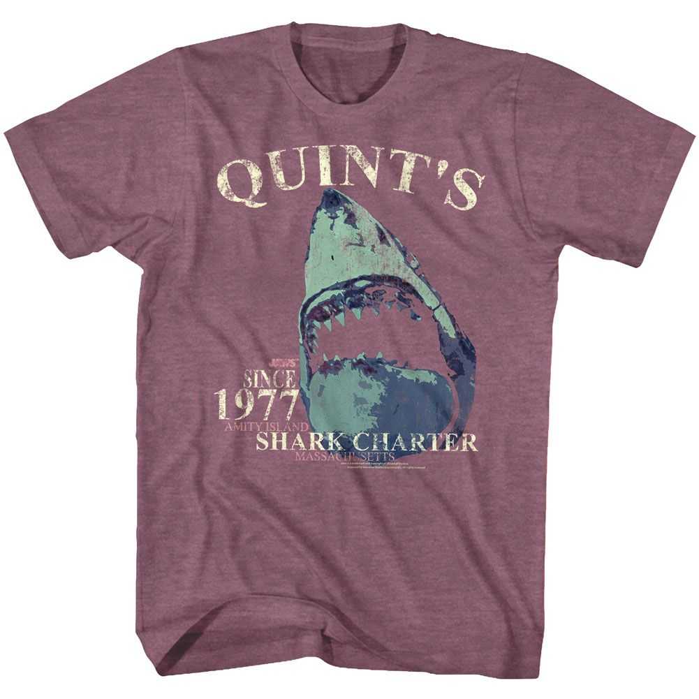 Jaws - QUINTS CHARTER Adult Shirt