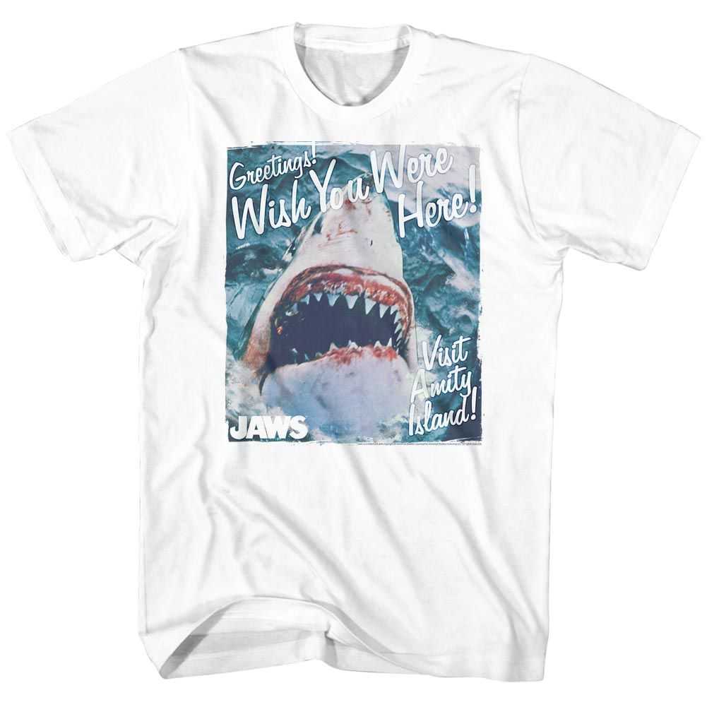 Jaws - GREETINGS Adult Shirt