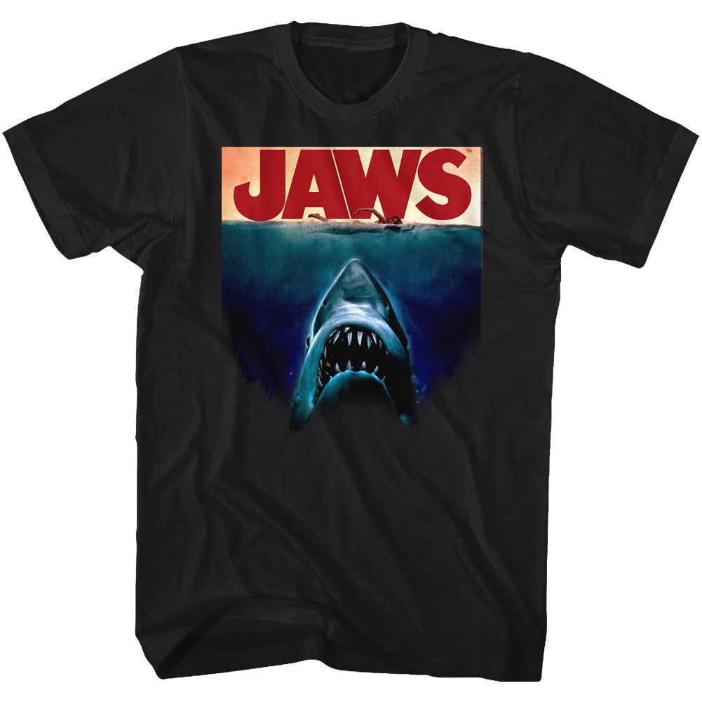 Jaws - POSTER AGAIN Adult Shirt