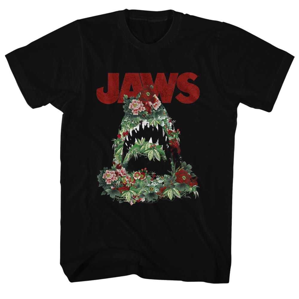 Jaws - FLORAL SHARK Adult Shirt