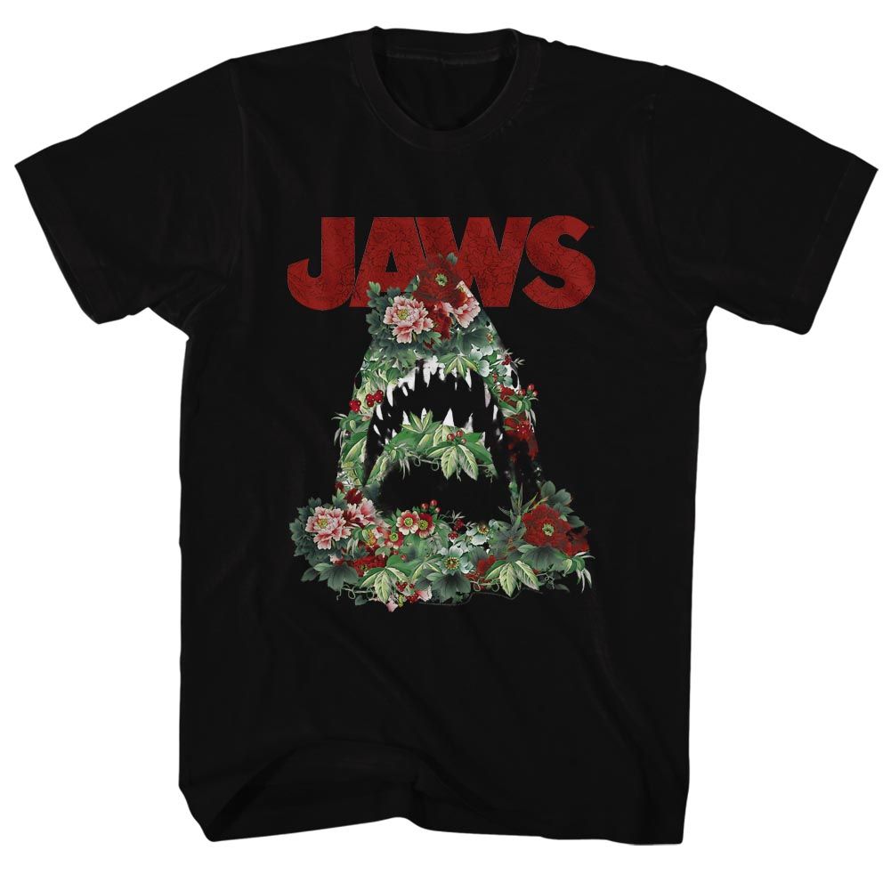 Jaws - FLORAL SHARK Adult Shirt
