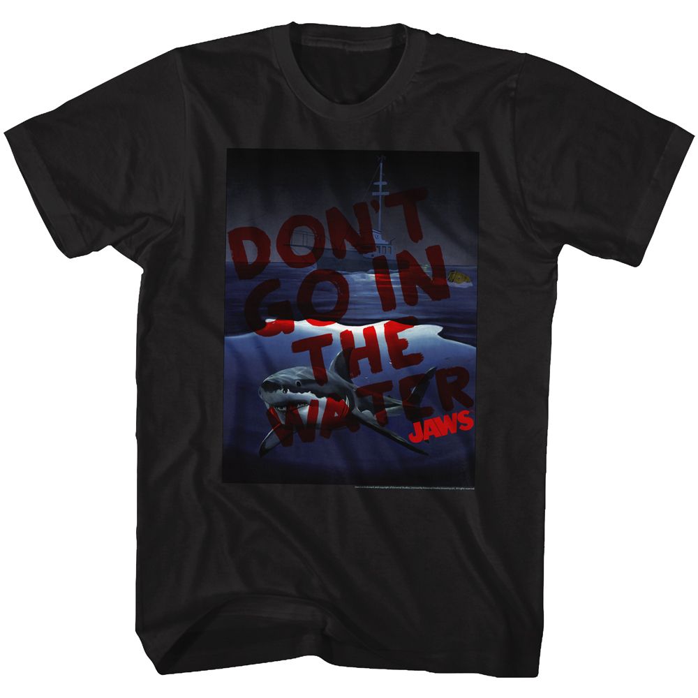 Jaws - DON’T GO IN Adult Shirt