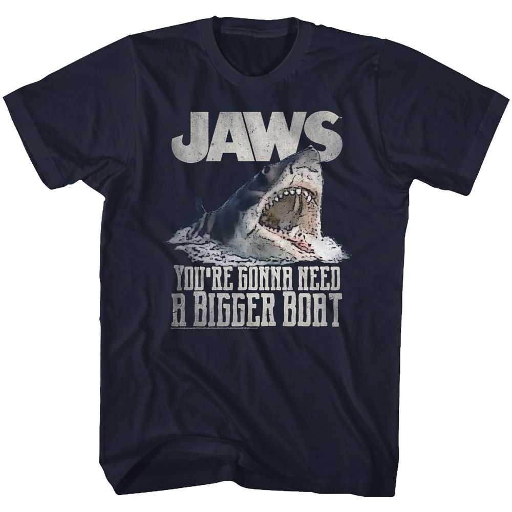 Jaws - REAL BIG Adult Shirt