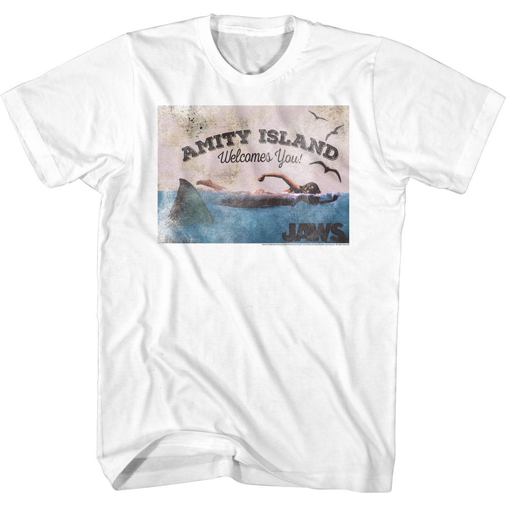 Jaws - WELCOME Adult Shirt