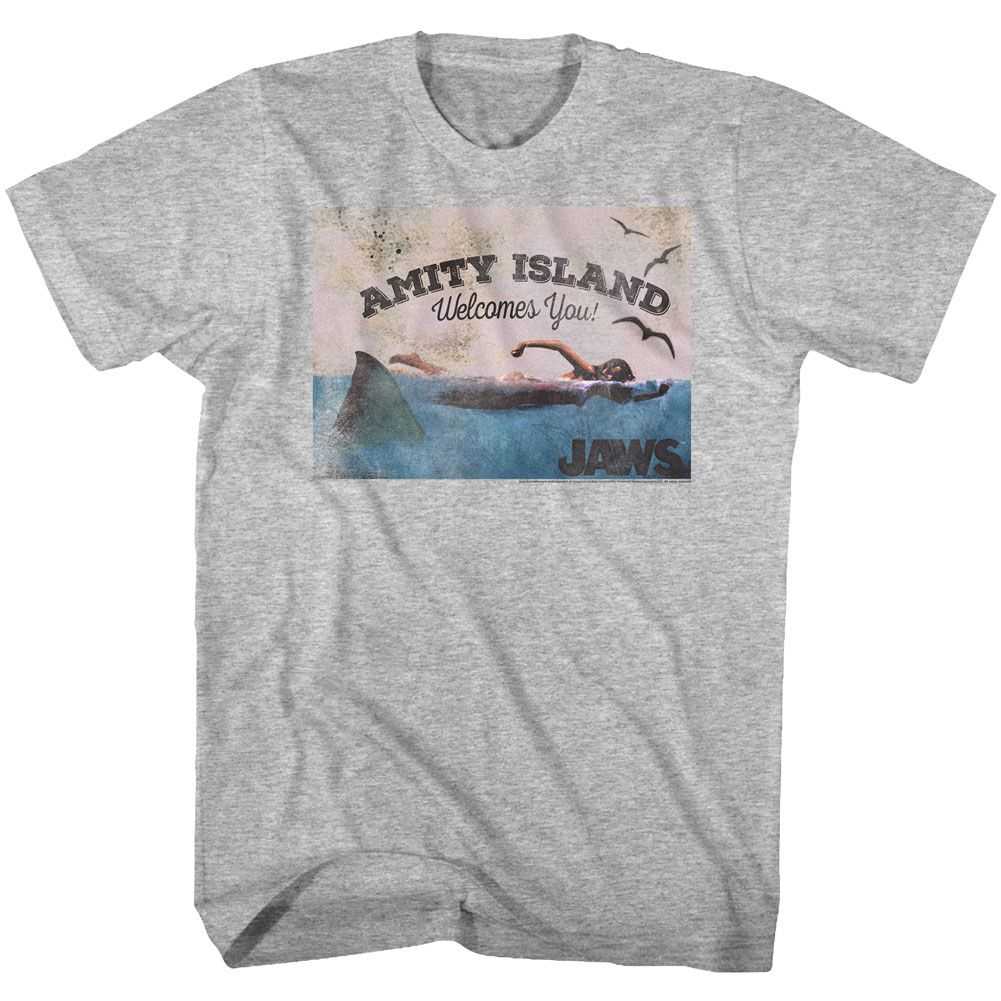 Jaws - WELCOME Adult Shirt