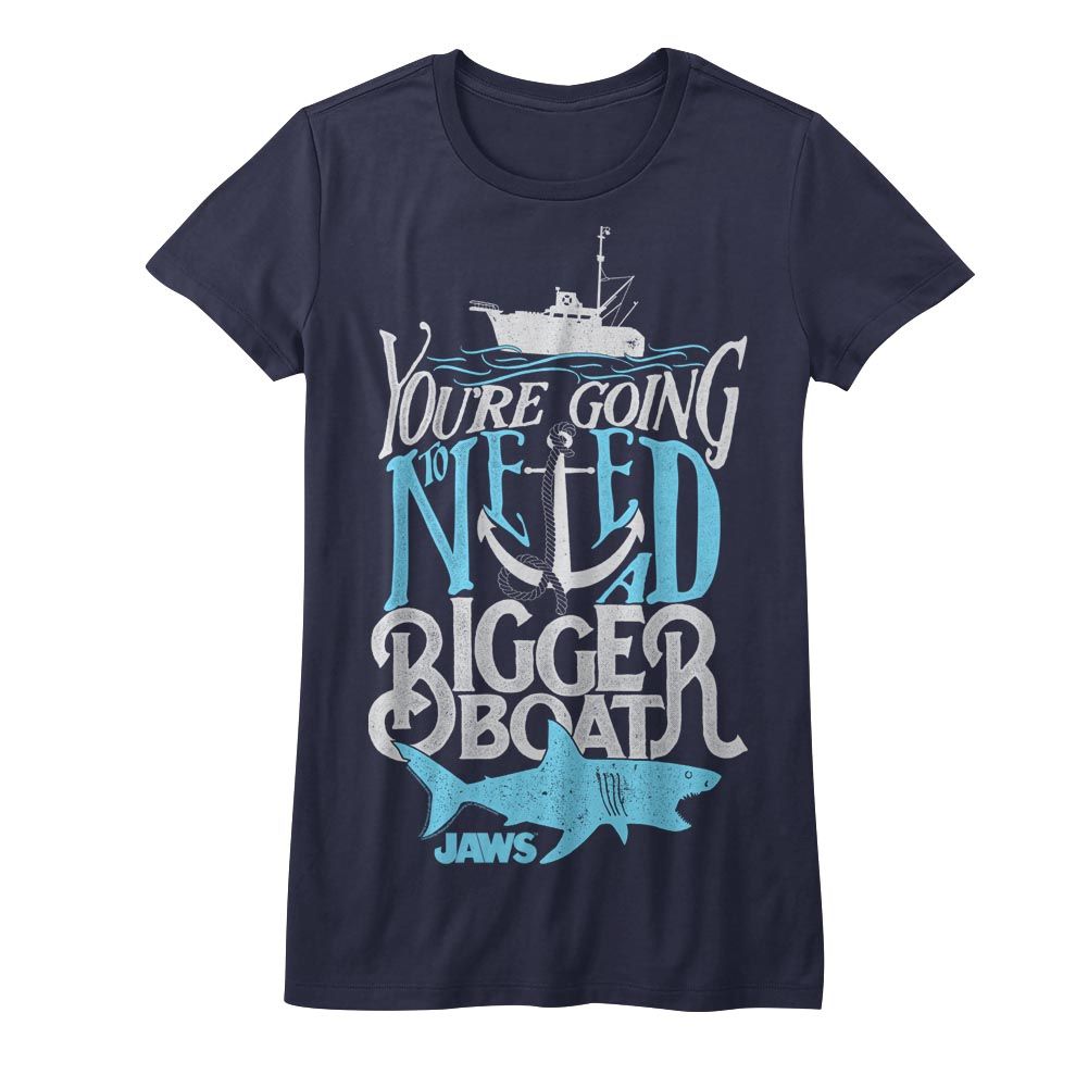 Jaws - TYPOGRAPHY Adult Shirt