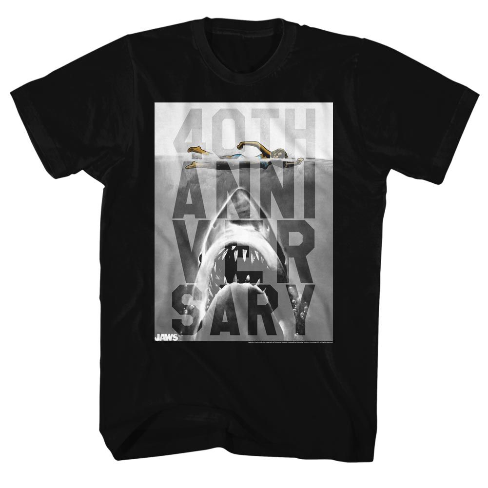 Jaws - 40TH Adult Shirt