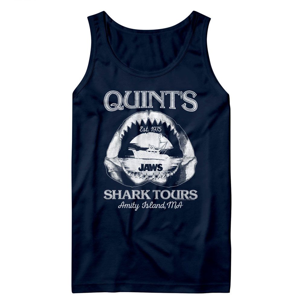 Jaws - JAWS SHARK TOURS Adult Shirt