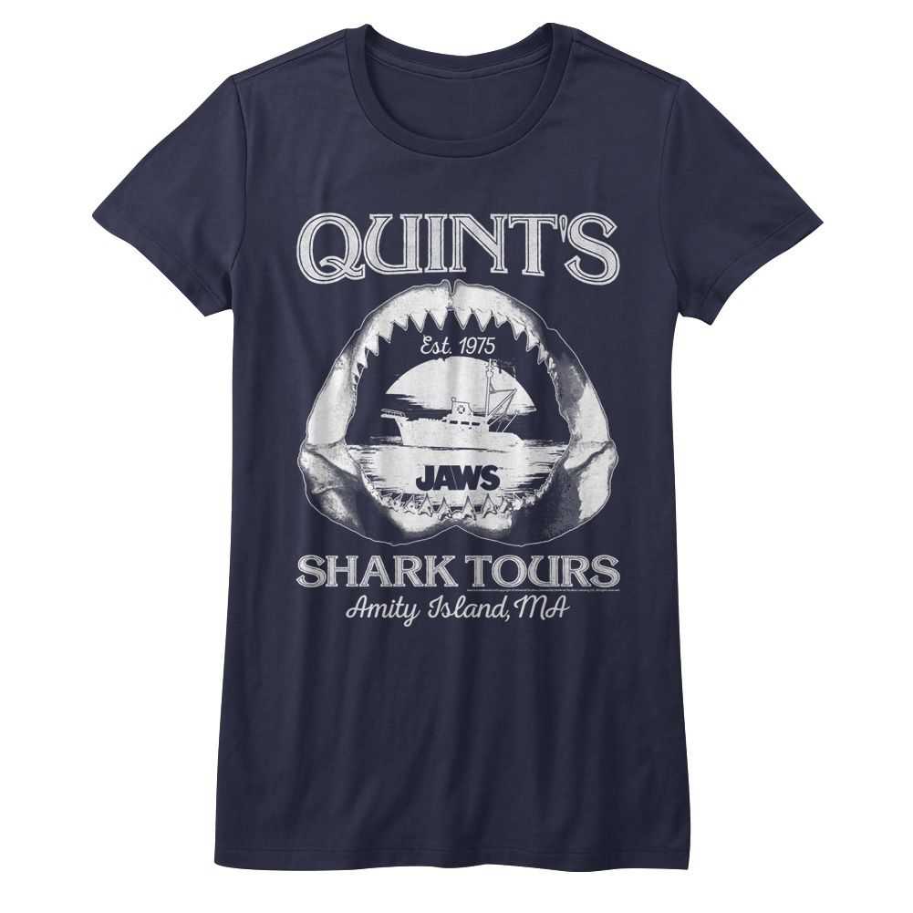 Jaws - SHARK TOURS Adult Shirt
