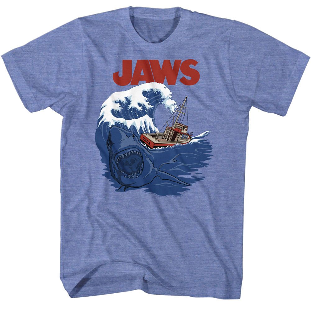 Jaws - SHARK SWELL Adult Shirt
