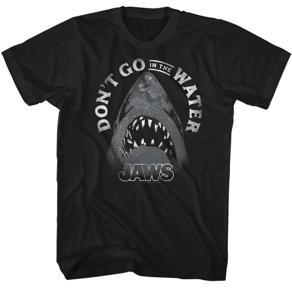 Jaws - TEXT ARCH Adult Shirt