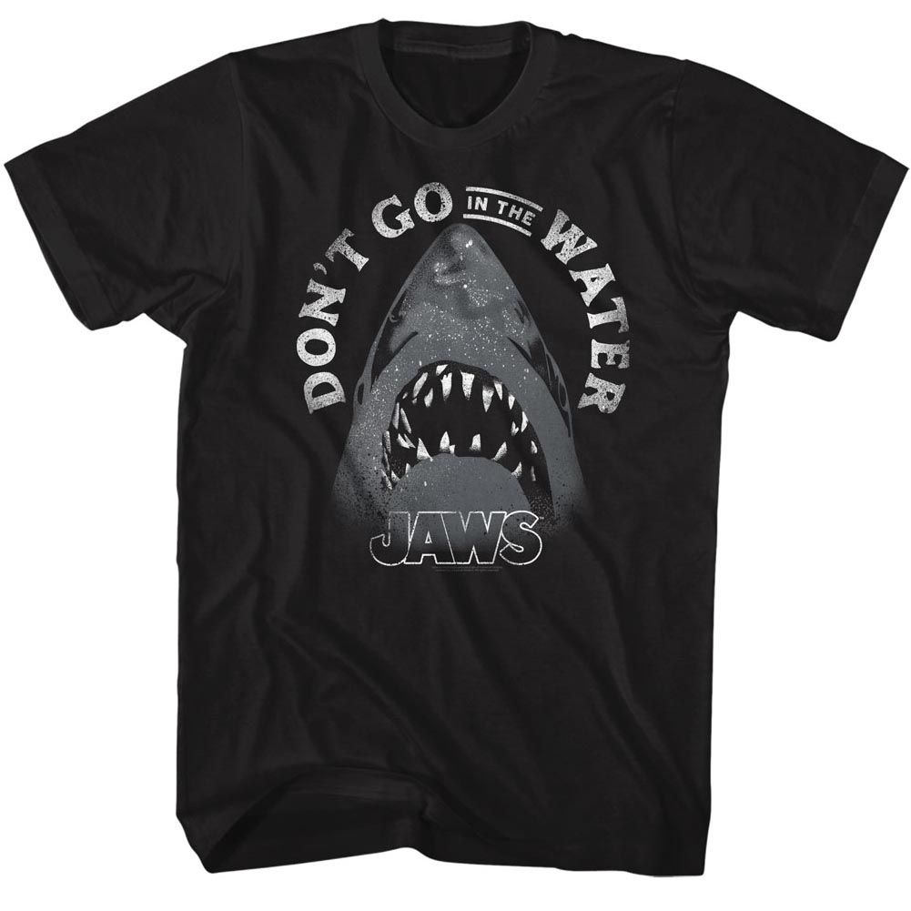 Jaws - TEXT ARCH Adult Shirt