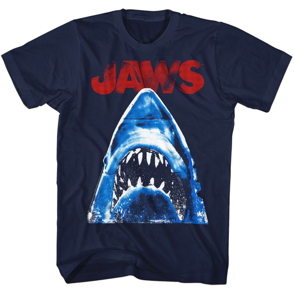 Jaws - HALFTONE Adult Shirt