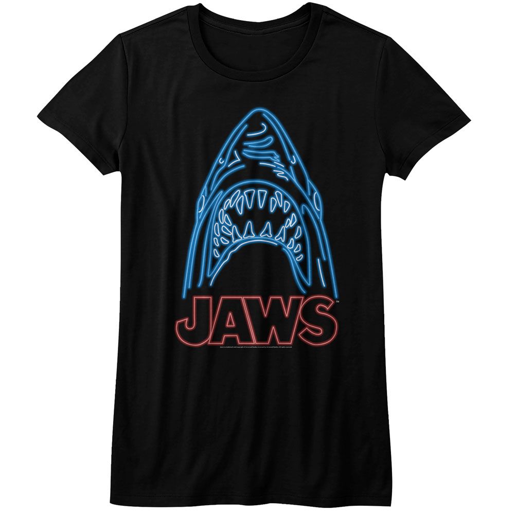 Jaws - NEON Adult Shirt
