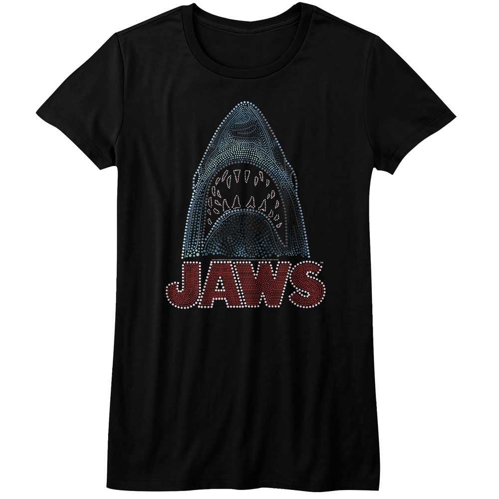Jaws - BE-DAZZLED Adult Shirt