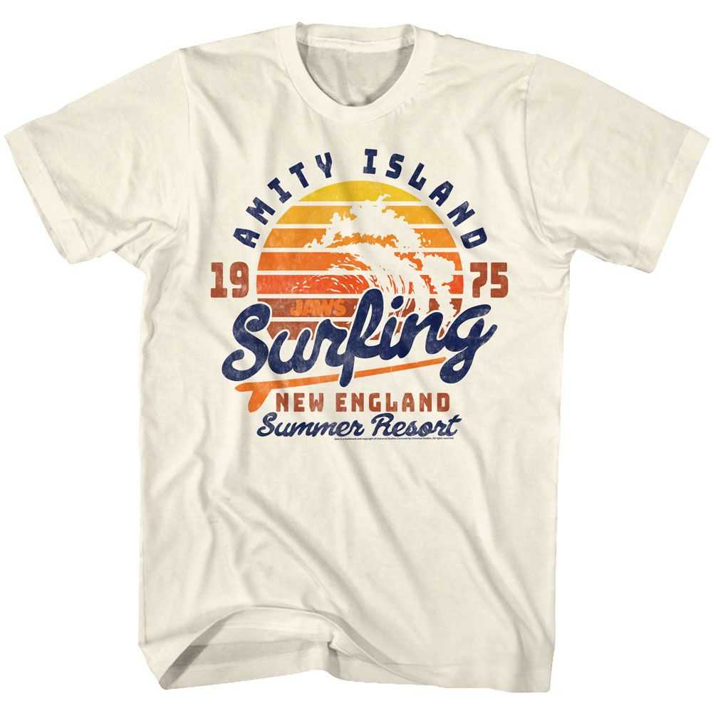 Jaws - AMITY SURFING Adult Shirt