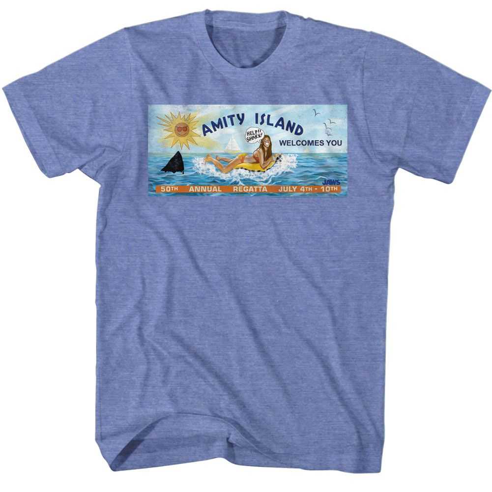 Jaws - BILLBOARD2 Adult Shirt