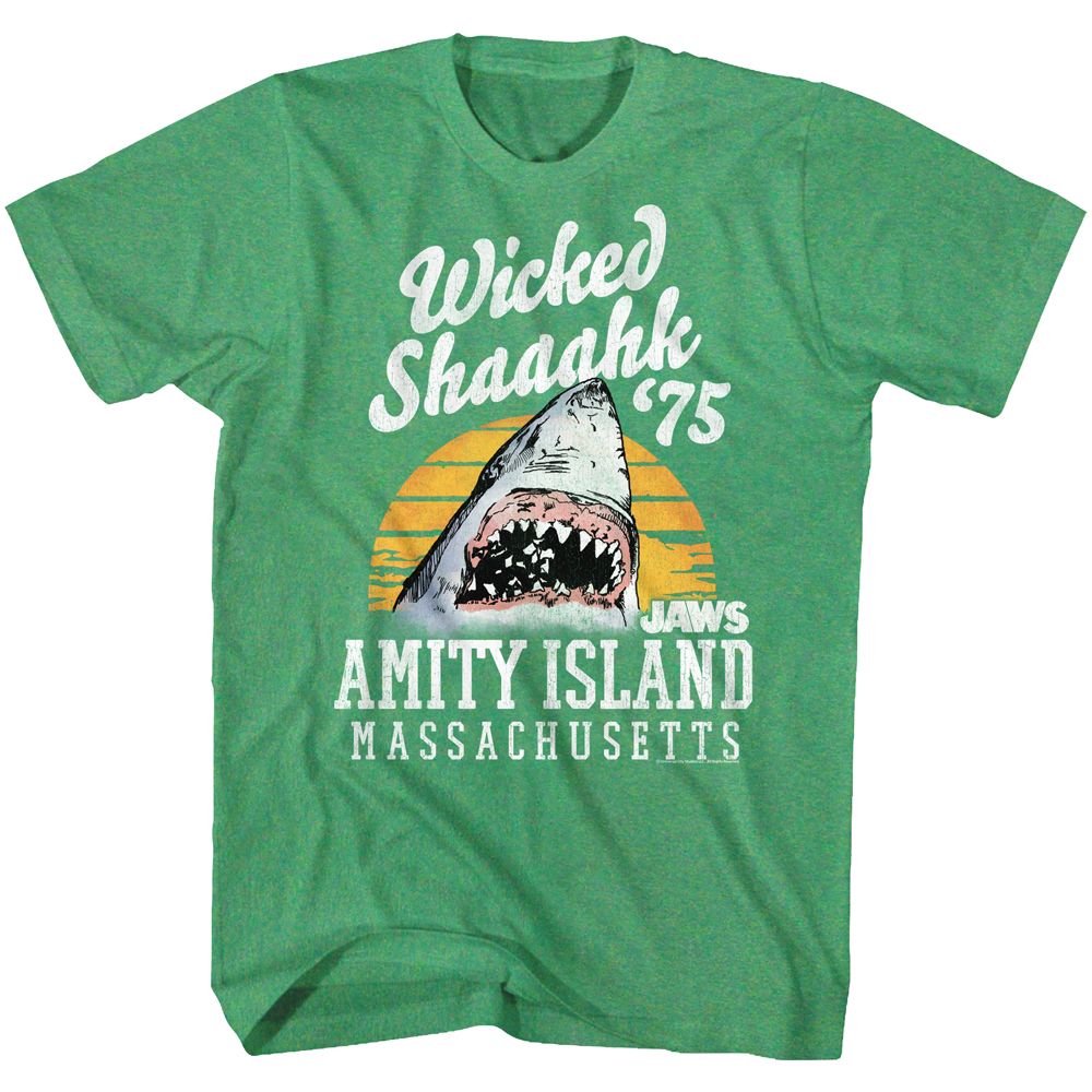 Jaws - WICKED SHAAAHK Adult Shirt