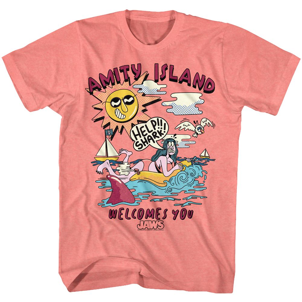 Jaws - HELPSHARK Adult Shirt