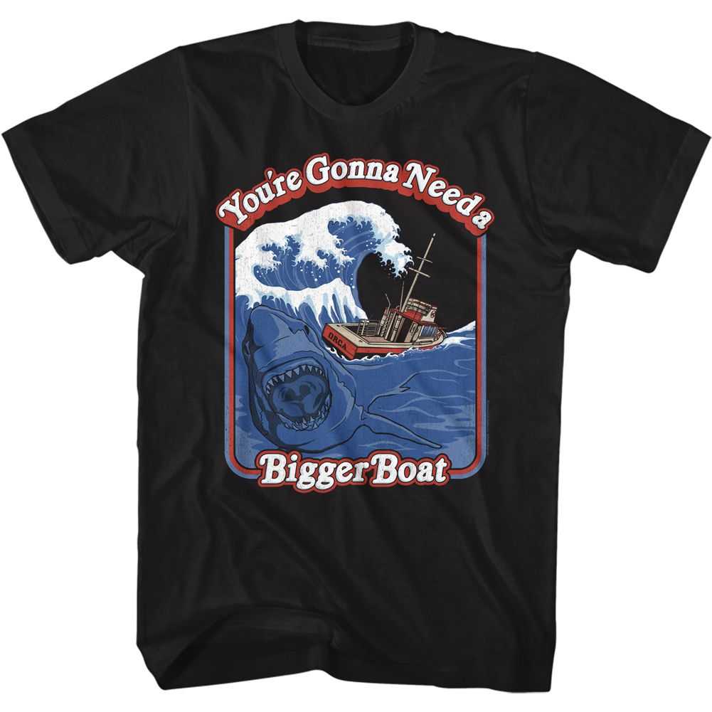 Jaws - STORYBOOK BIGGER BOAT Adult Shirt