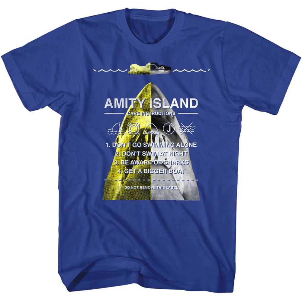 Jaws - INSTRUCTION COLLAGE Adult Shirt