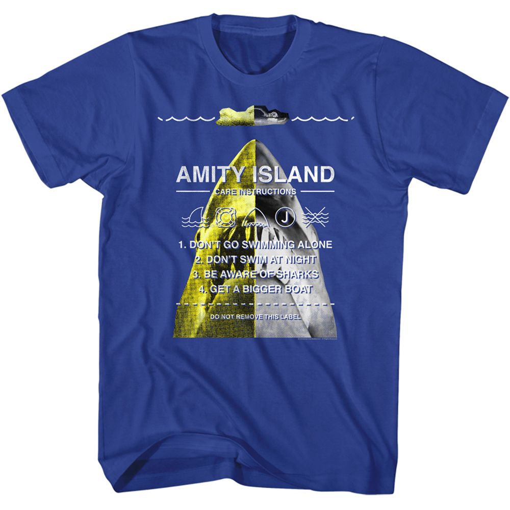 Jaws - INSTRUCTION COLLAGE Adult Shirt