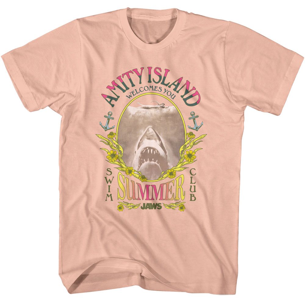 Jaws - JAWS SUMMER SWIM CLUB Adult Shirt