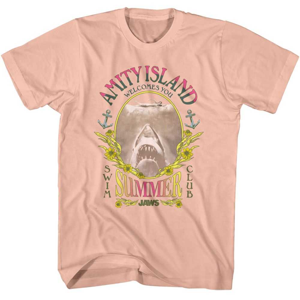 Jaws - JAWS SUMMER SWIM CLUB Adult Shirt