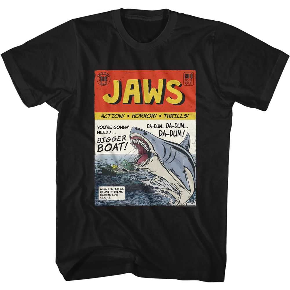 Jaws - JAWS COMIC BOOK Adult Shirt