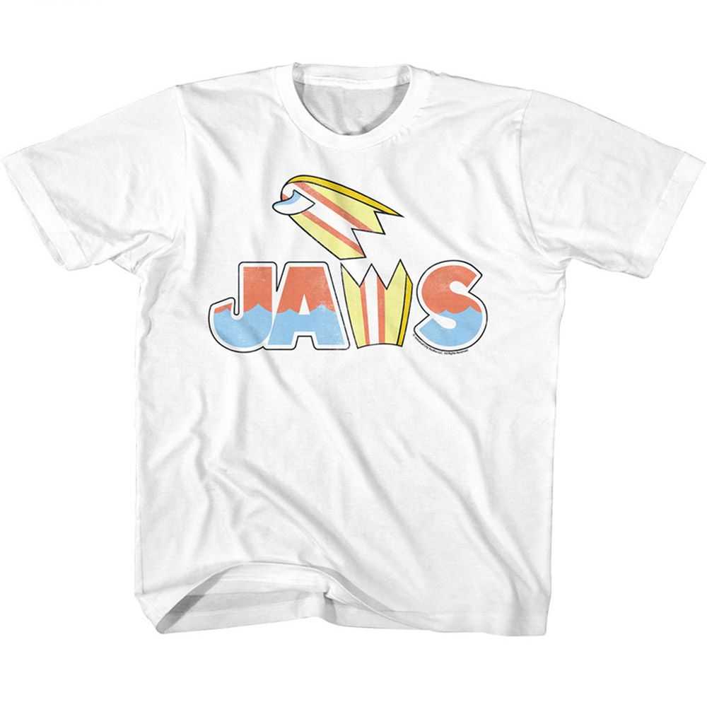 Jaws - JAWS BROKEN SURFBOARD Youth Shirt