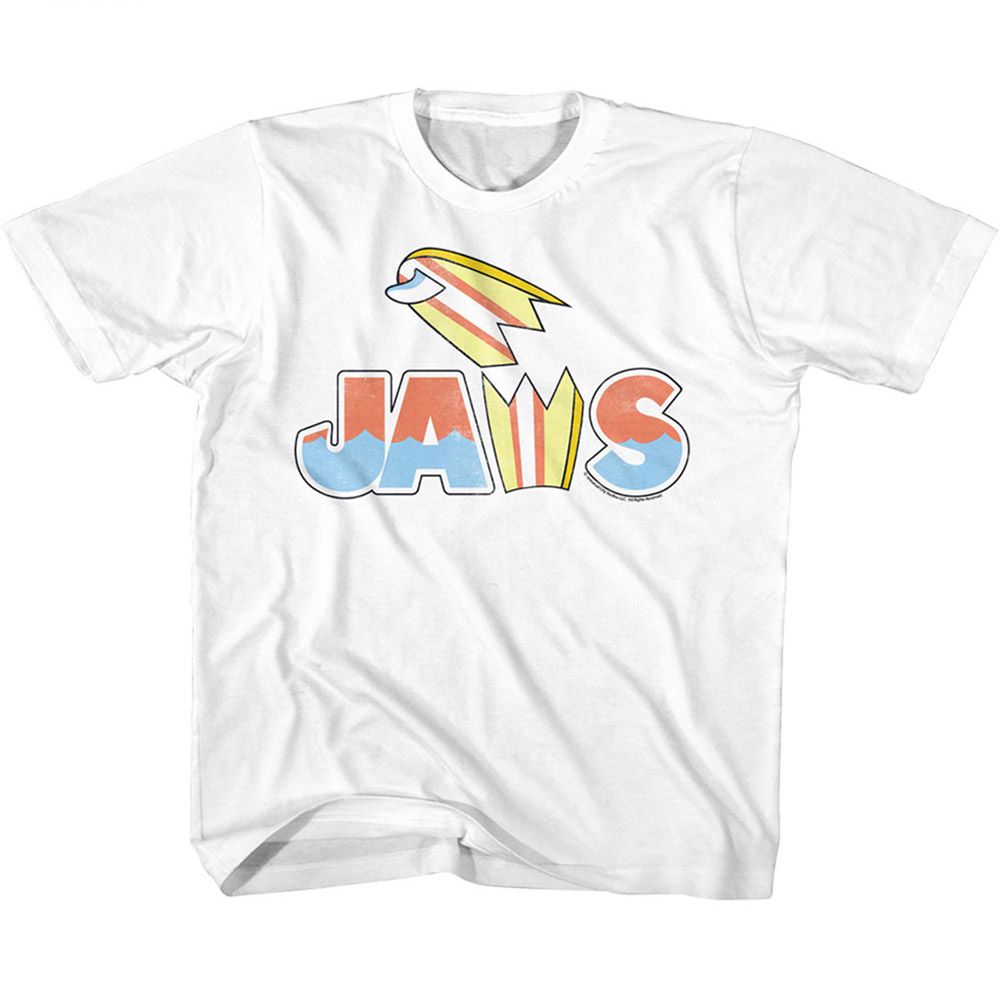 Jaws - JAWS BROKEN SURFBOARD Youth Shirt