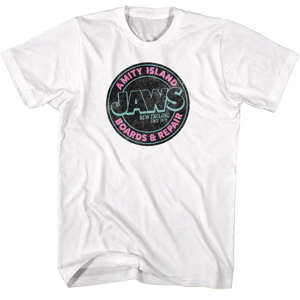 Jaws - JAWS BOARDS AND REPAIR Adult Shirt